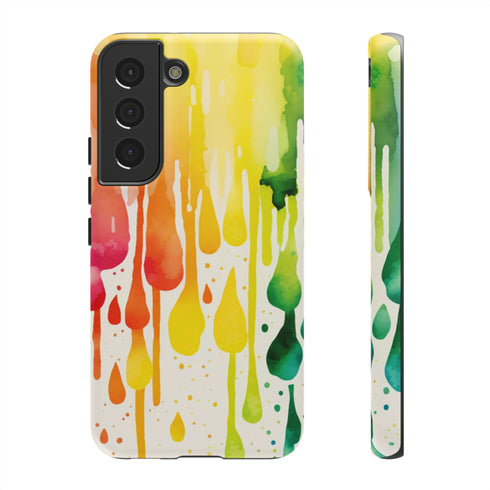 Rainbow Spring Showers - Impact Resistant Phone Case